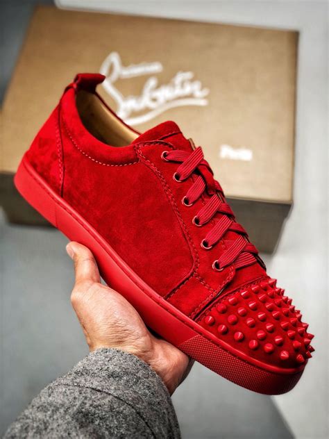 louis vuitton red shoes for men|christian louboutin red bottom shoes.